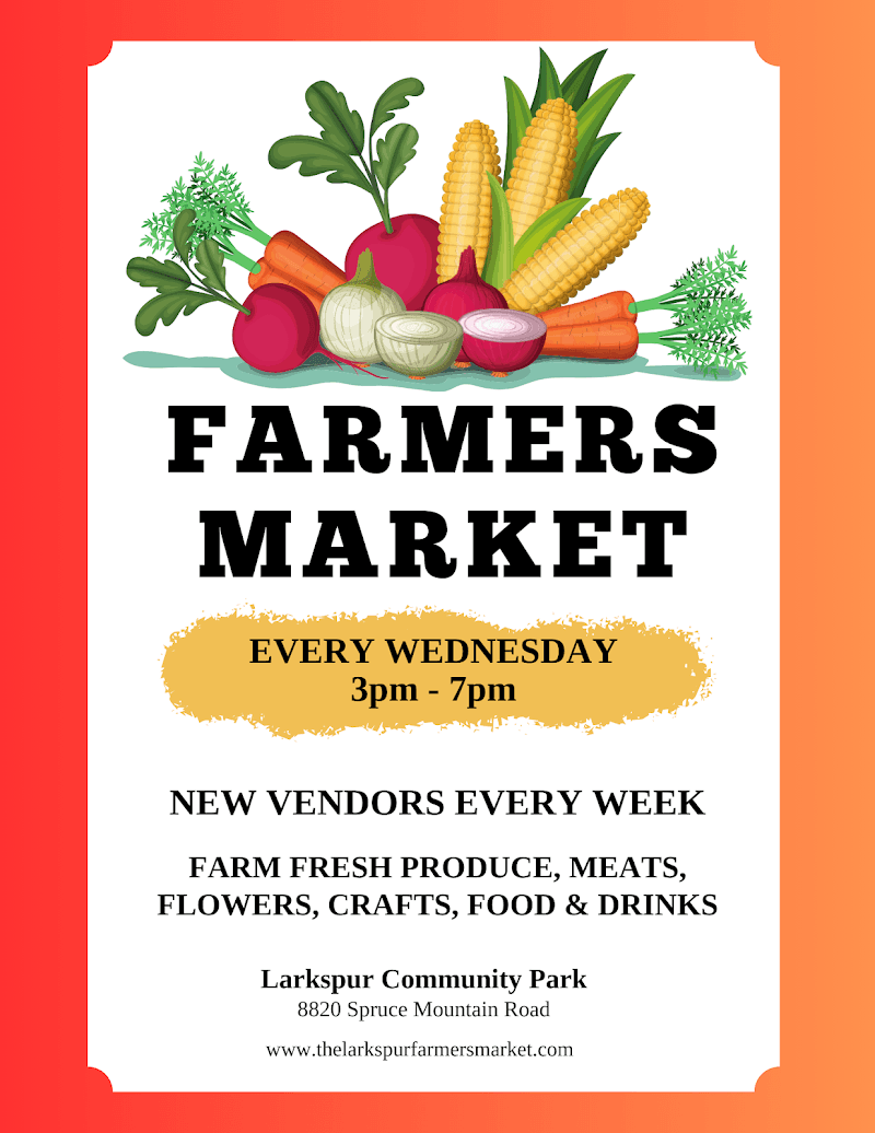 Larkspur Farmers Market Vendors (seasonal)