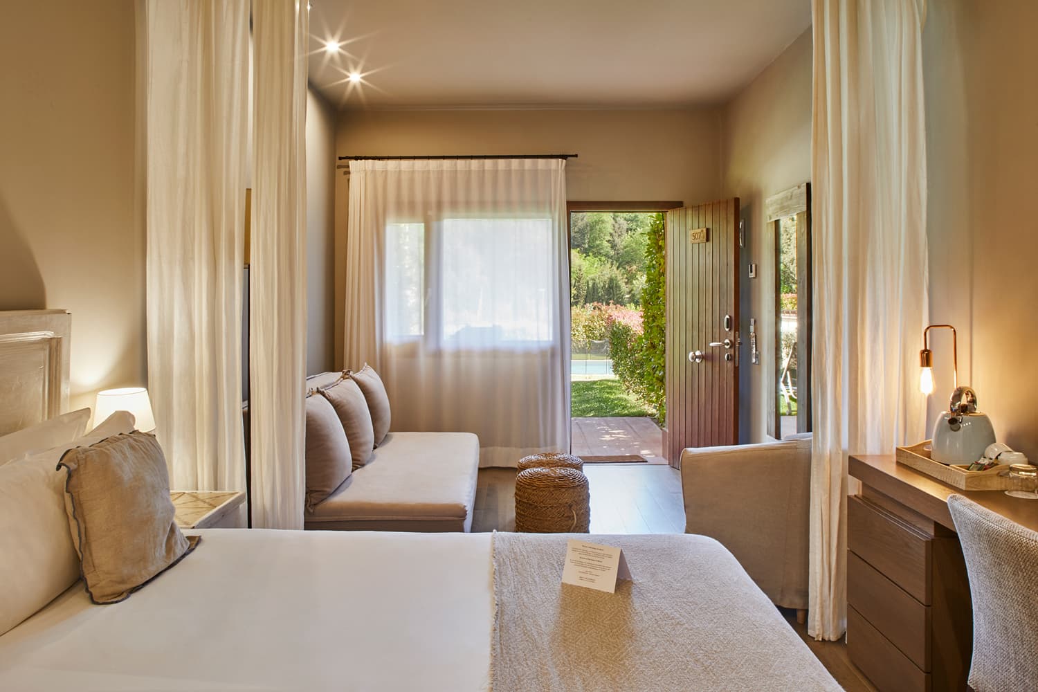 Adjoining Superior with Garden View