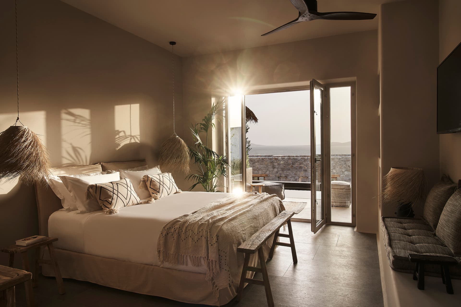 Aegean Sea View Suite with Private Pool