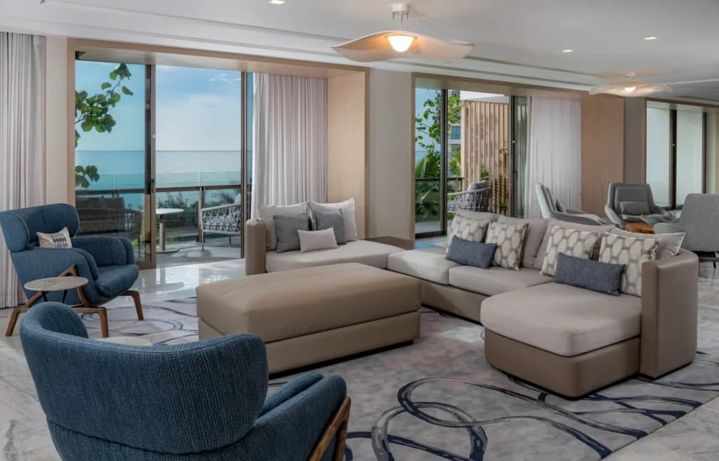 Oceanfront 2 Bedroom Presidential Suite