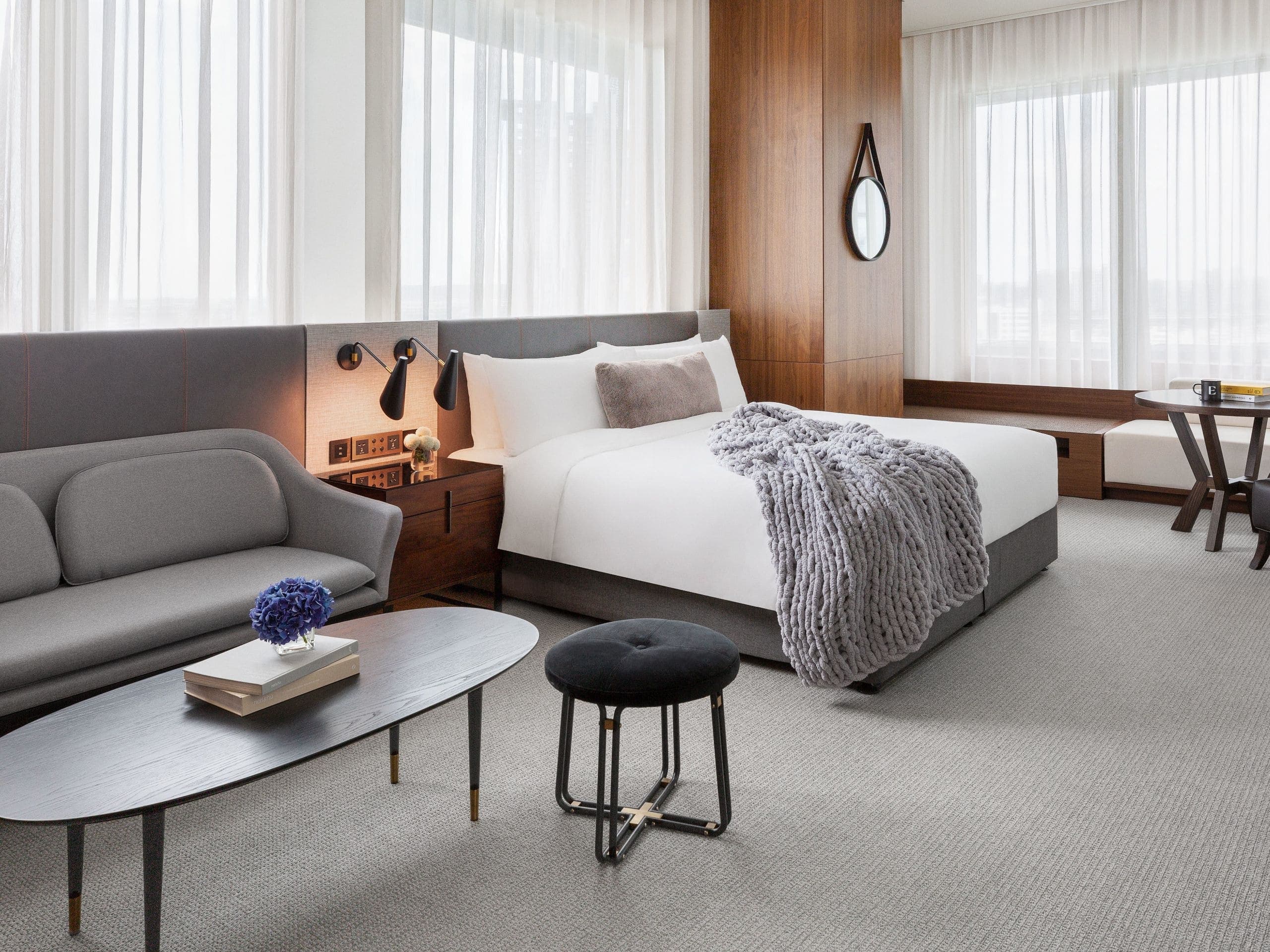 1 King Bed Room