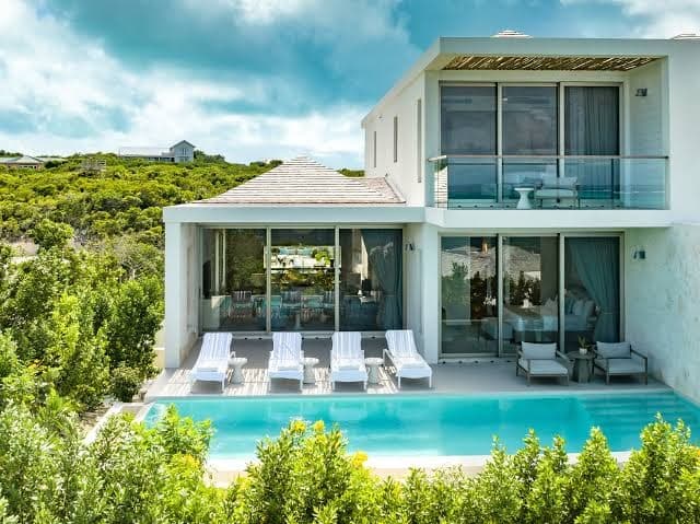 Ocean View Two Bedroom Reserve Villa with Den