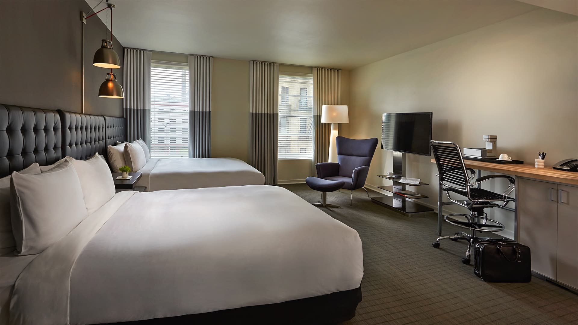 Accessible Two Double Room