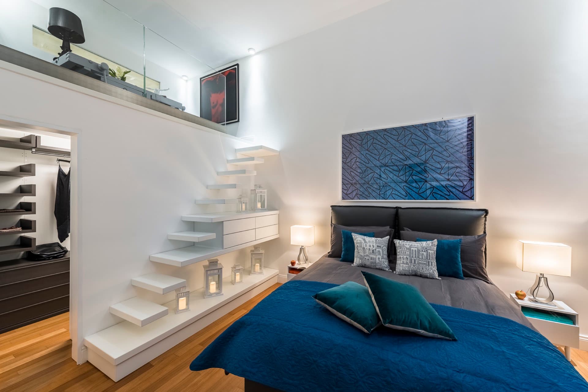 Comfort Room on Two Levels