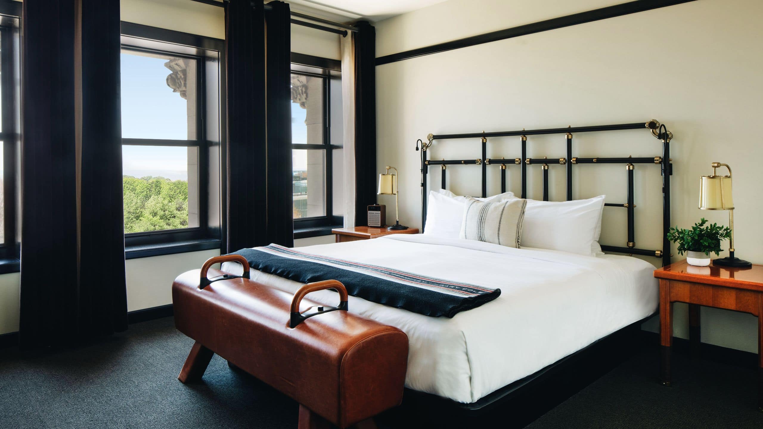 1 King Bed