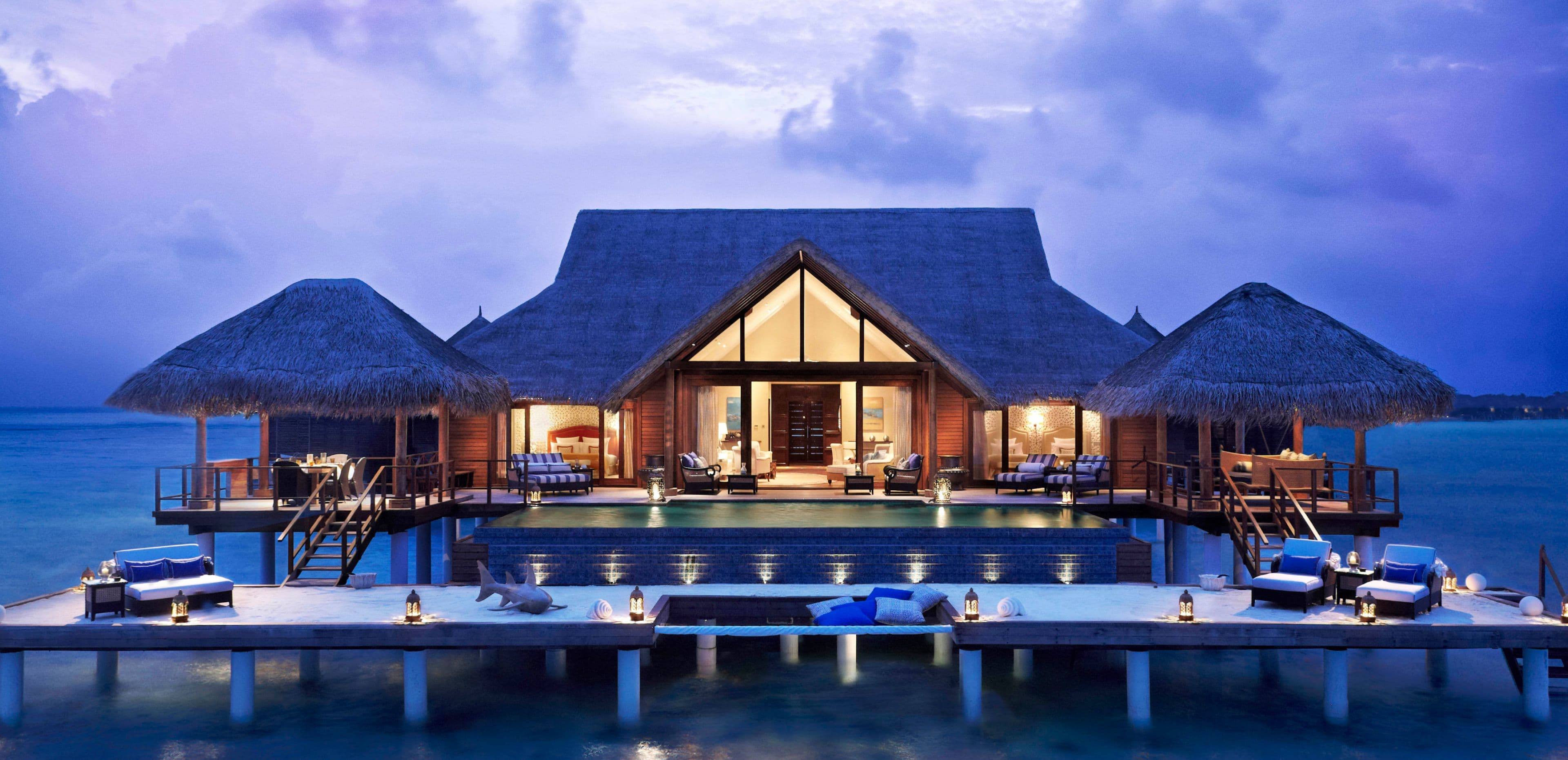 One Bedroom Sunrise Overwater Suite with Pool