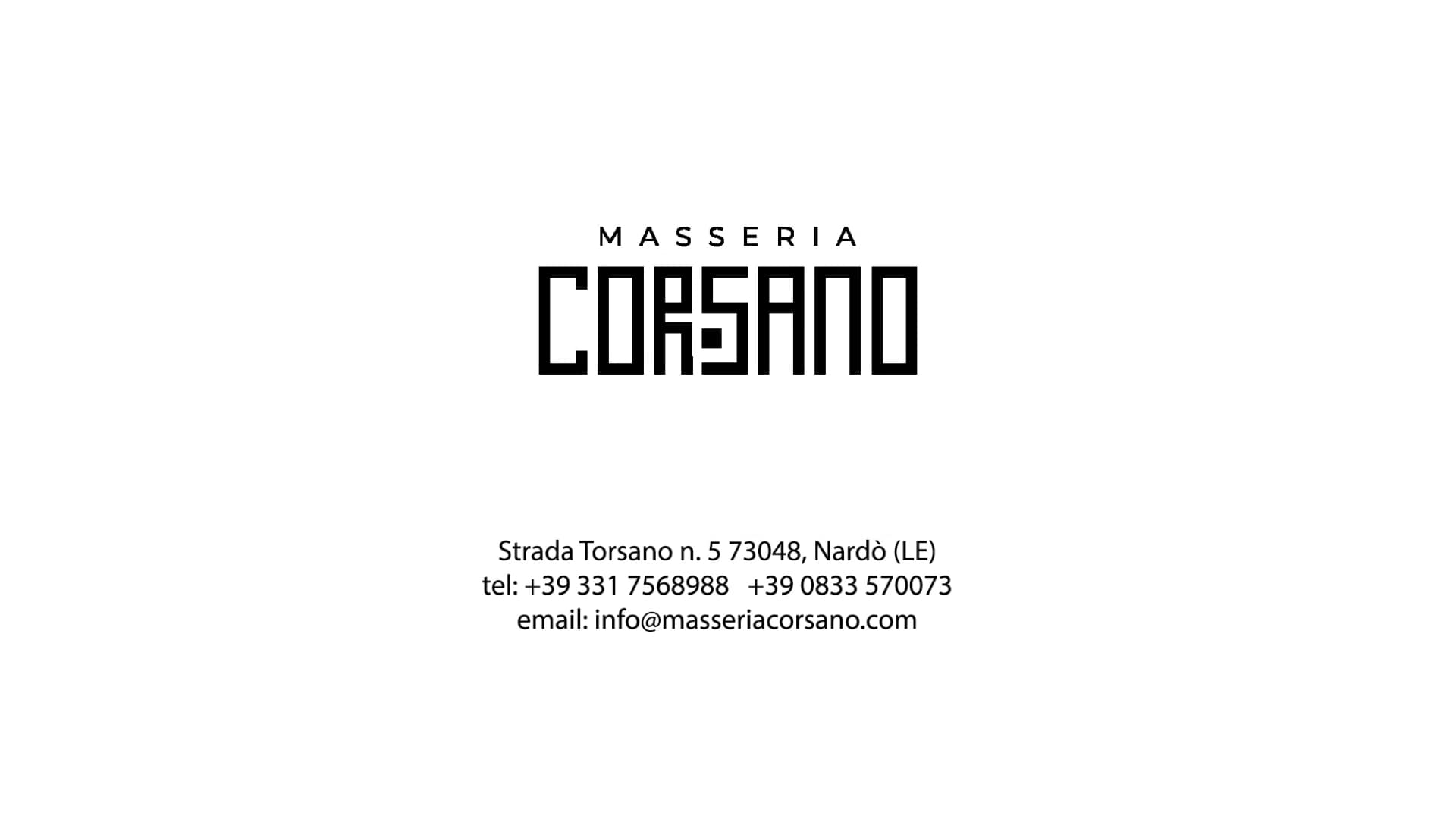 Masseria Corsano