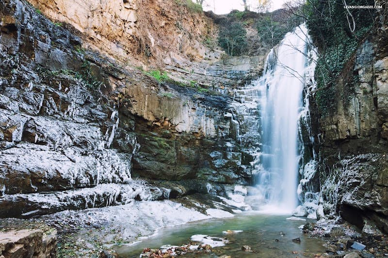 Abanotubani Sulfur Bath Quarter & Leghvtakhevi Waterfall