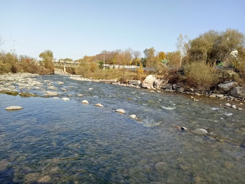 Ak-Buura River Embankment