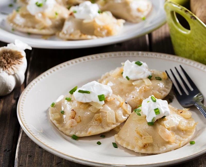Babushka Pierogies (Findlay Market stall – veg options only)