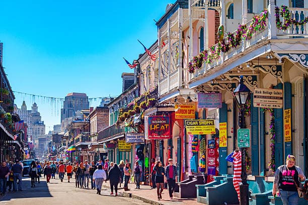 Bourbon Street & Surrounding Nightlife Stroll