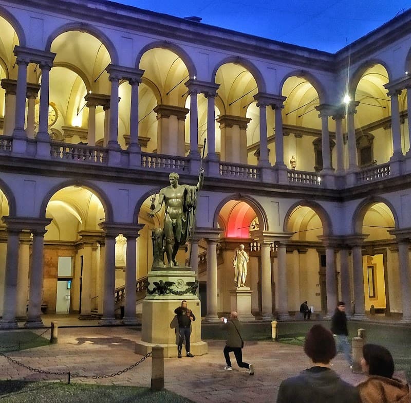 Brera District Evening Walk
