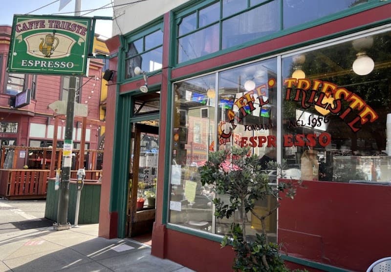 Cafe Trieste Sausalito (order vegetarian options)