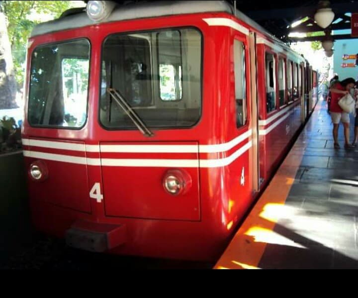 Christ the Redeemer by Corcovado Train