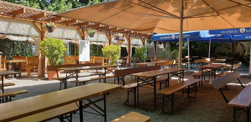 Evening at Hofbräukeller Beer Garden