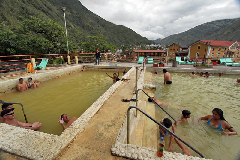 Evening Soak at Termas de la Virgen