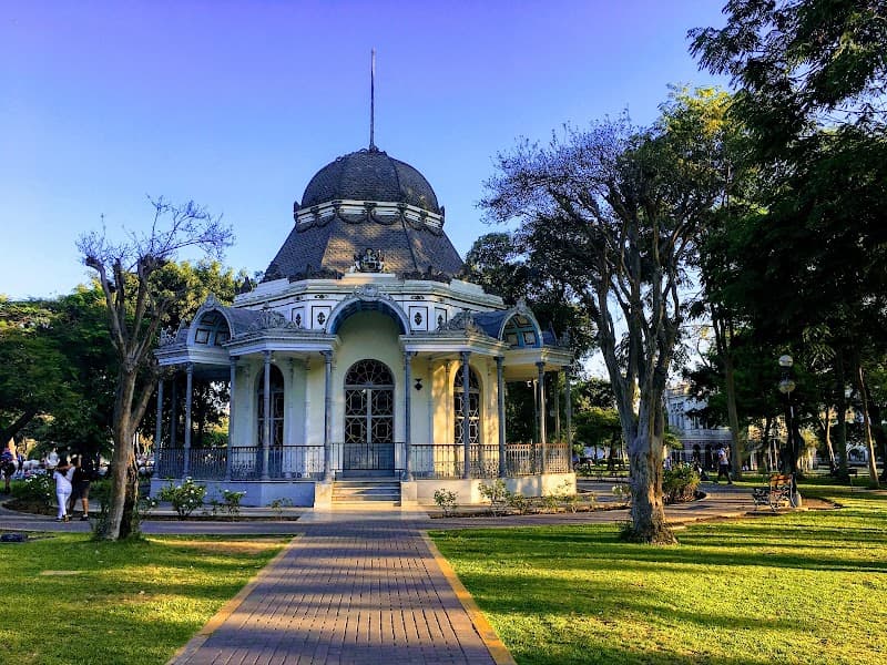 Evening Stroll by Parque de la Exposición