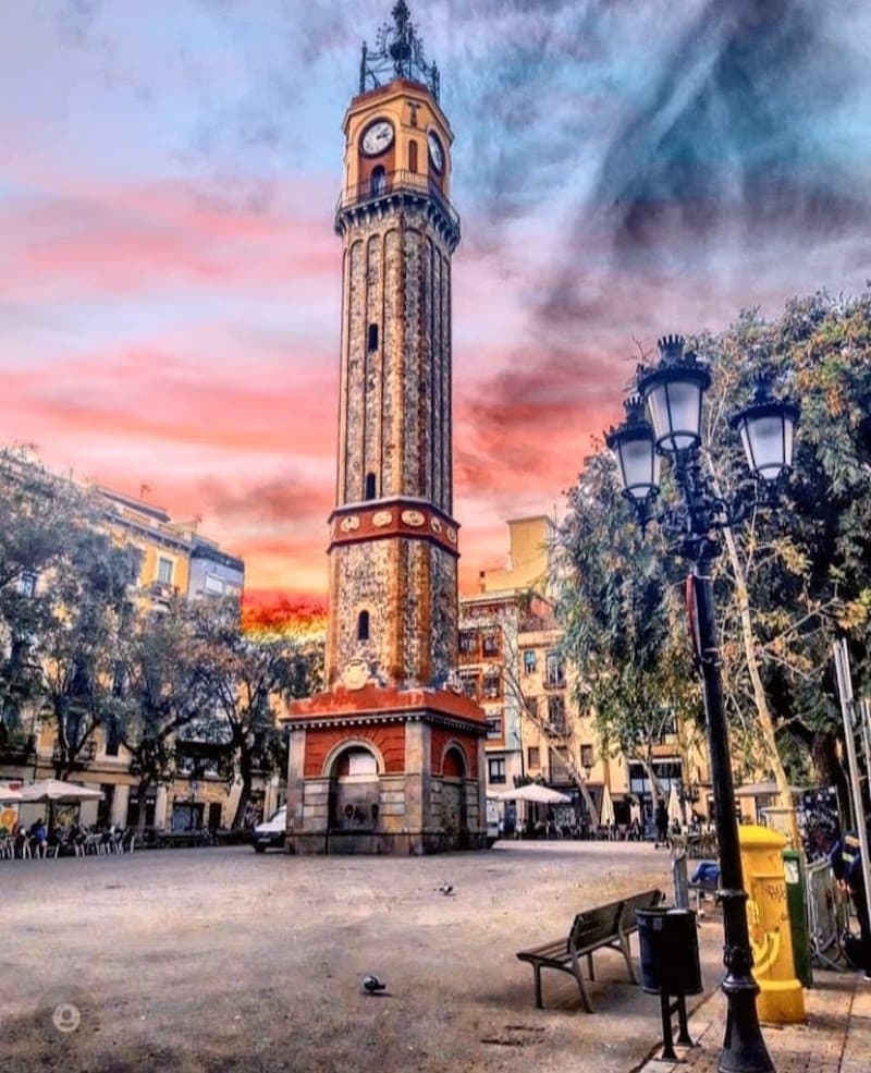 Evening Stroll in Vila de Gràcia Squares