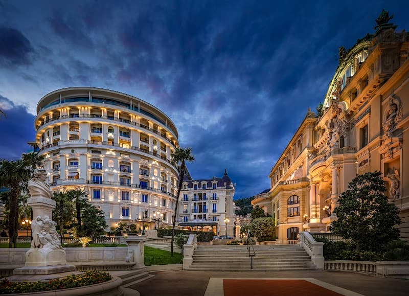 Evening Walk Around Casino Square & Hotel de Paris Facade