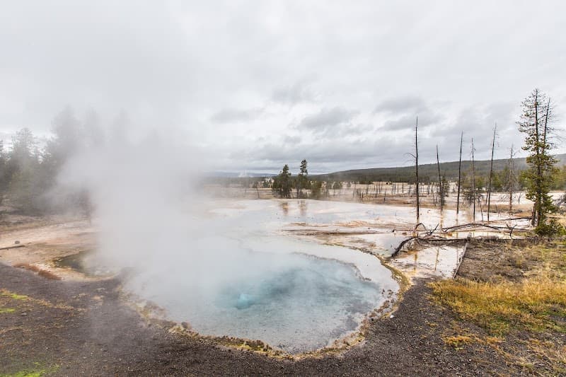 Firehole Lake Drive & Great Fountain Geyser Area