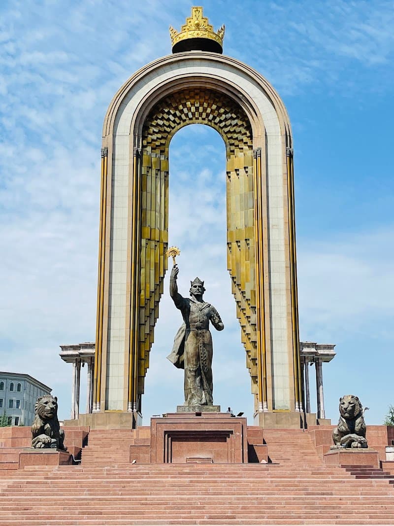 Ismoili Somoni Monument