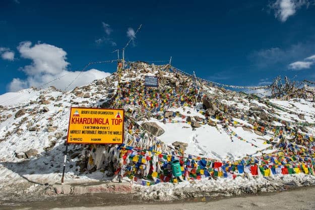 Khardung La Pass Scenic Drive