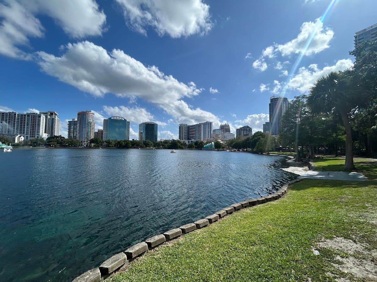 Lake Eola Park & Swan Boats