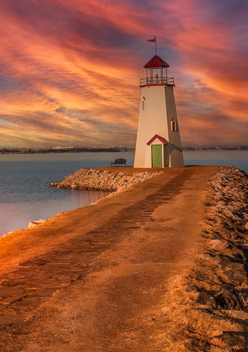 Lake Hefner Park & Lighthouse