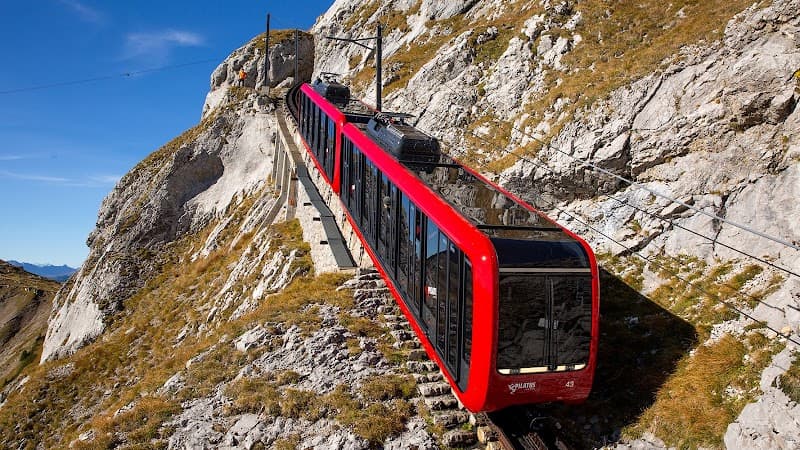 Mt. Pilatus Cogwheel Train
