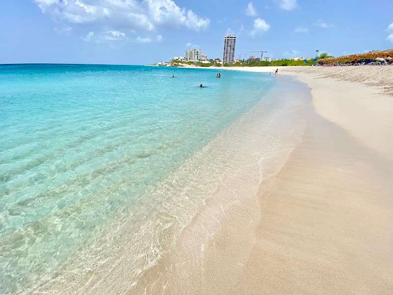 Mullet Bay Beach Walk