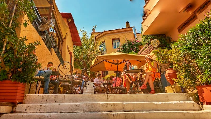 Plaka Streets and Anafiotika