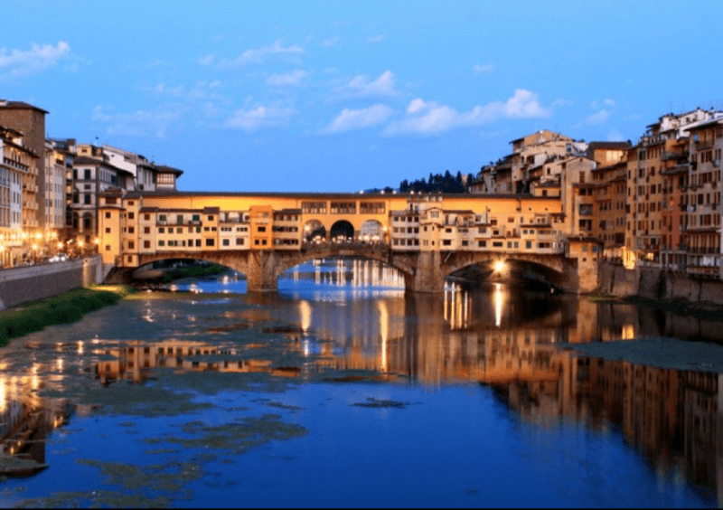 Ponte Vecchio at Sunset