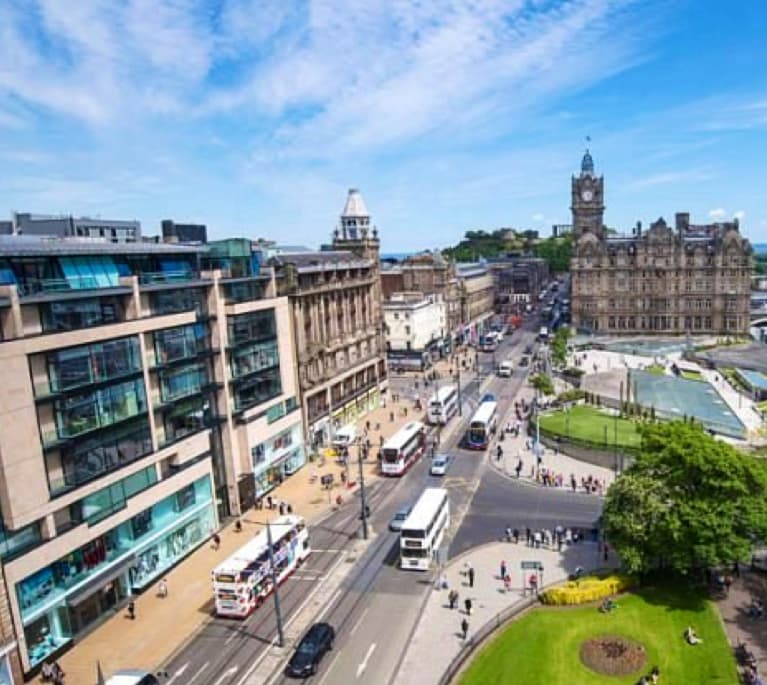 Princes Street Gardens Promenade