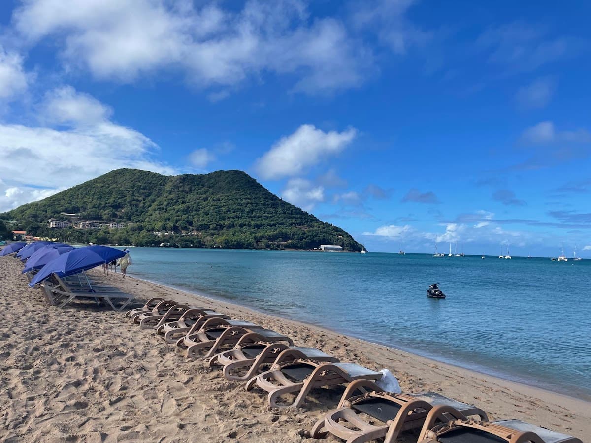 Rodney Bay Beach