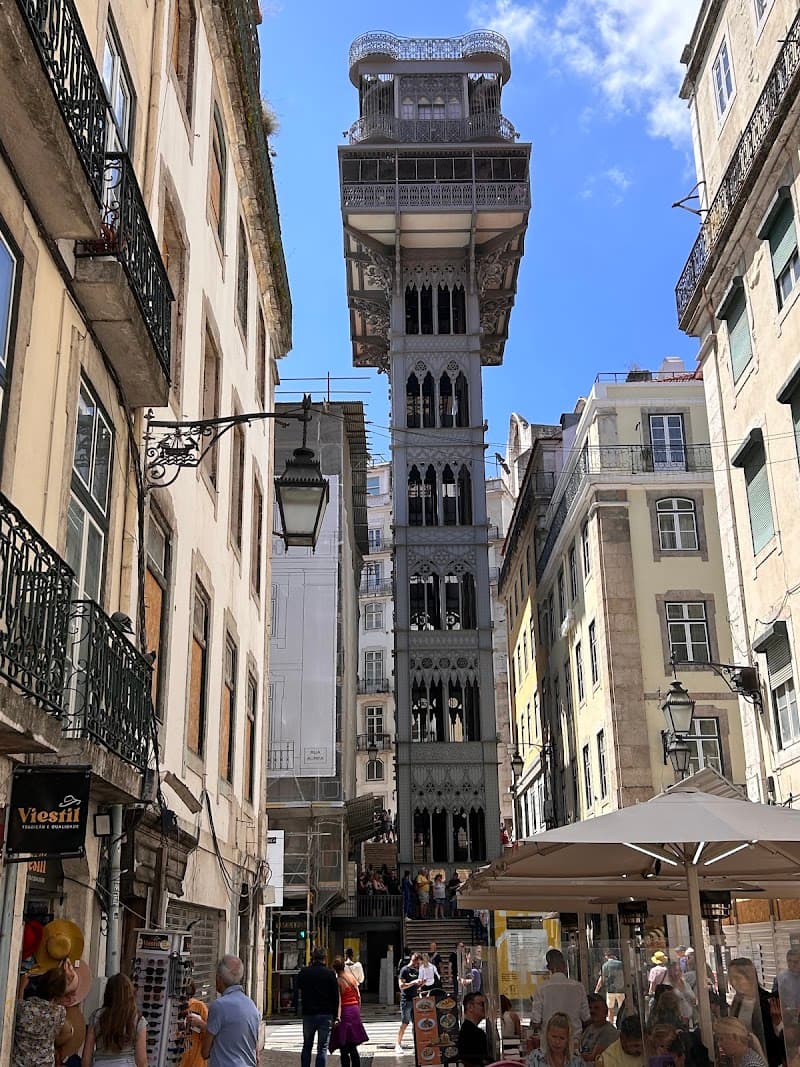 Santa Justa Lift & Carmo Terrace