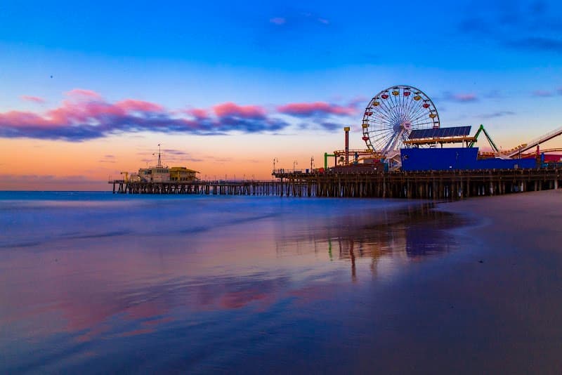 Santa Monica Beach & Pier