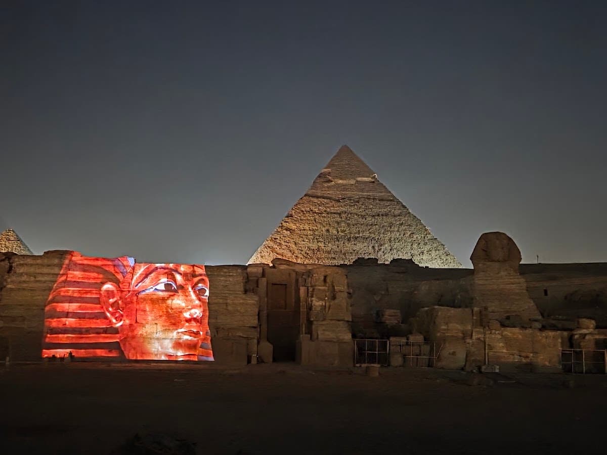Sound and Light Show at Pyramids