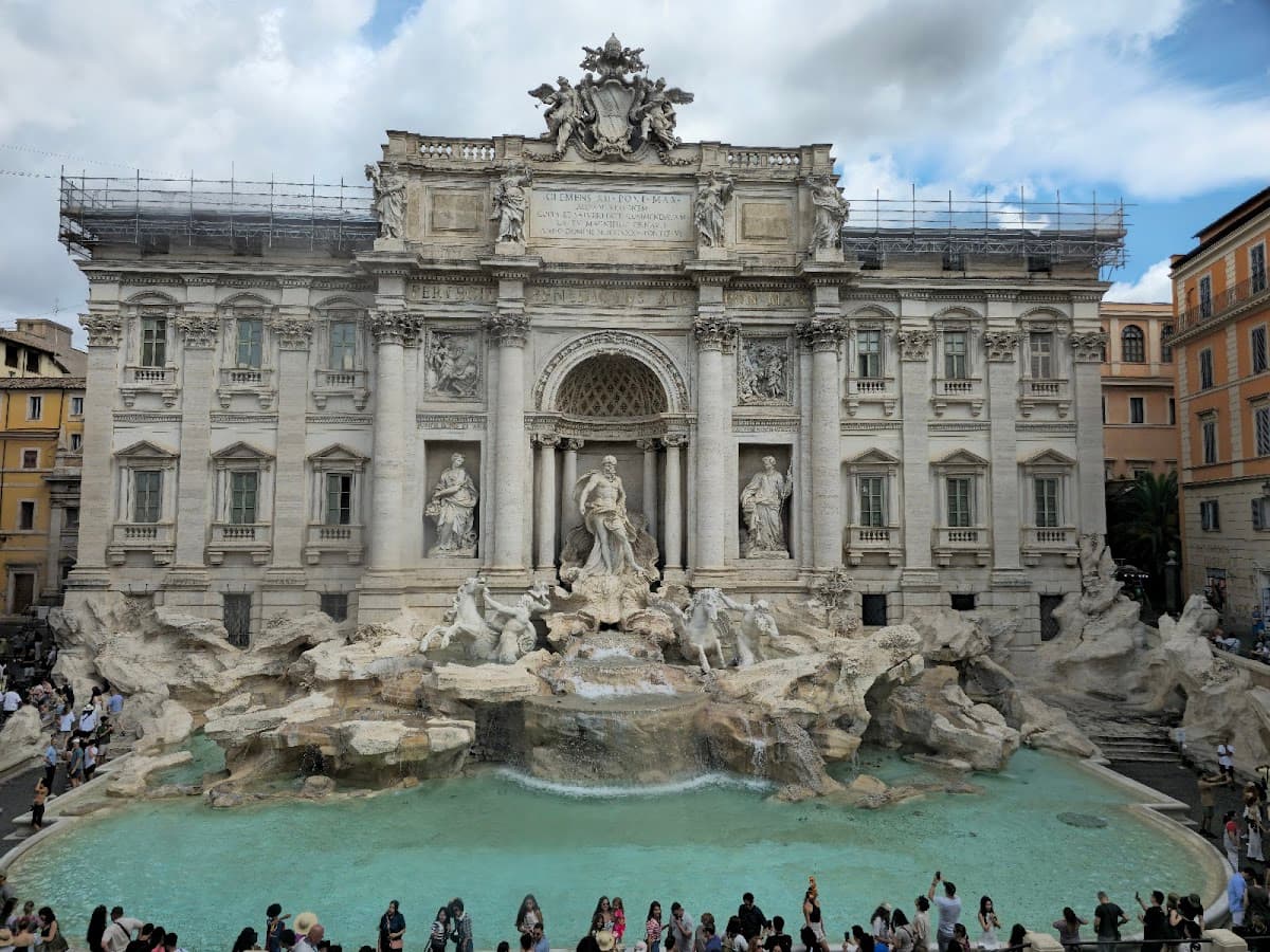 Trevi Fountain Golden Hour