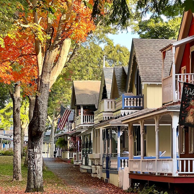 Trinity Park & Oak Bluffs Campground (Gingerbread Cottages)