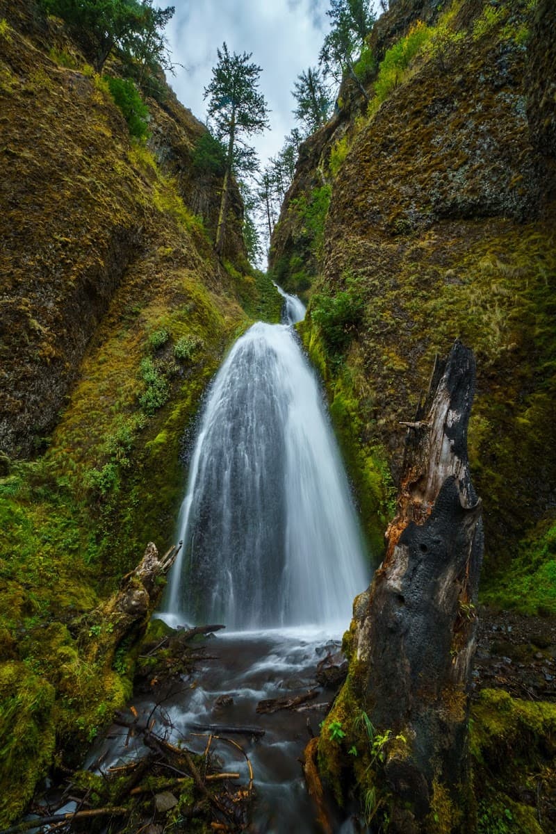 Wahkeena Falls to Multnomah Falls Loop (Short Section)
