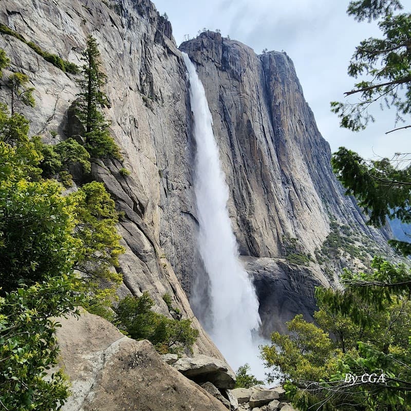 Yosemite Falls Trail Lower Viewpoint